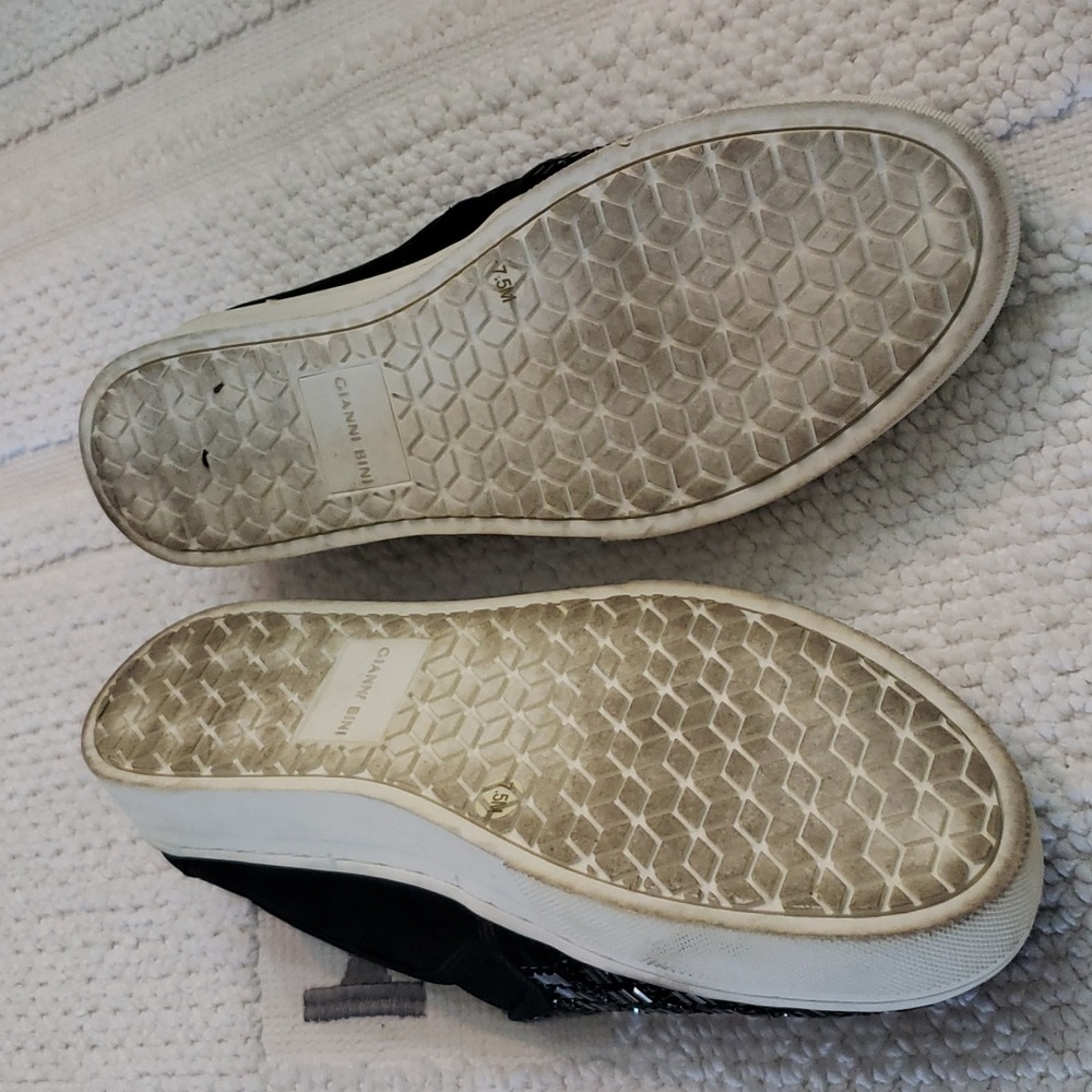 GIANNI BINI SEQUINED SNEAKERS - Picture 8 of 12